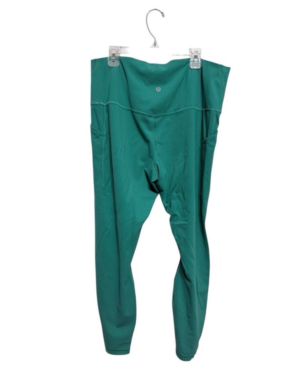 Lululemon Align Leggings LW 5DSHS Green Size 14 READ - Picture 2 of 4